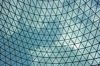 British museum London, glass ceiling. Free public domain CC0 photo.