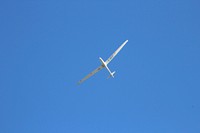 Plane on the sky. Free public domain CC0 photo.