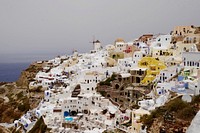 Santorini, Greece. Free public domain CC0 image.