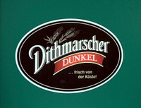 Dithmarscher, dark beer, German brand. Location unknown - Jan. 2, 2015