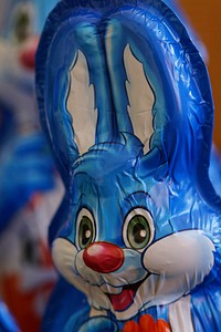 Easter chocolate bunny. Free public domain CC0 image.