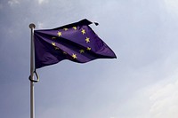 European Union flag. Free public domain CC0 photo.