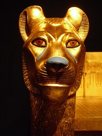 Egypt exhibition bust. Free public domain CC0 photo.