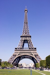 The Eiffel Tower, Paris. Free public domain CC0 photo.