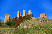 Castle on hill. Free public domain CC0 photo.