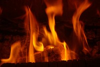 Fire photo. Free public domain CC0 image.