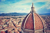 Florence dome in Tuscany. Free public domain CC0 image.