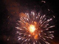 Fireworks, New Year, celebration. Free public domain CC0 photo.