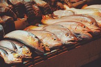 Dead fish for cooking. Free public domain CC0 photo