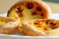 Egg tart. Free public domain CC0 photo.