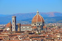 Florence dome in Tuscany. Free public domain CC0 image.