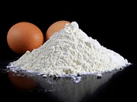 Eggs & powder. Free public domain CC0 image