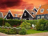 Suburban housing, real estate. Free public domain CC0 photo.