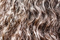 Close up curly hair texture. Free public domain CC0 photo.