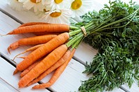 Free organic carrots image, public domain CC0 photo.