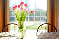 Free pink tulips image, public domain flower CC0 photo.