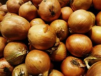 Onion. Free public domain CC0 photo.