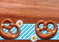 Delicious & yummy food, pretzel. Free public domain CC0 photo