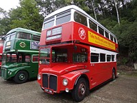Double decker bus. Free public domain CC0 photo.