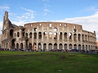 The Colloseum, Rome, Italy. Free public domain CC0 photo.