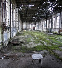 Abandoned building. Free public domain CC0 photo.