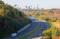 Cars on the road. Free public domain CC0 photo.