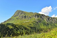 Mountain, nature landscape. Free public domain CC0 image.