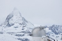 Snow-capped mountain. Free public domain CC0 photo. 