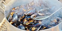 Cooked seafood. Free public domain CC0 image