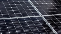 Solar panels to generate renewable energy. Free public domain CC0 photo.