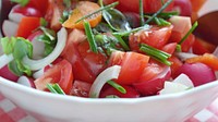 Tomato salsa. Free public domain CC0 image