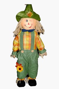 Scarecrow doll. Free public domain CC0 photo.