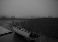 Rowboat in the water. Free public domain CC0 photo.