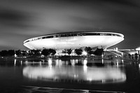 Mercedes-Benz arena in Shanghai, China. Free public domain CC0 photo.