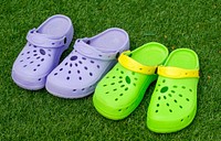 Colorful crocs shoes & sandals. Free public domain CC0 image