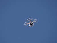 Drone on the sky. Free public domain CC0 photo