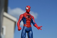 Spiderman movie character figurine. Location unknown - July 31, 2016