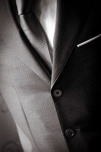 Suit and buttons. Free public domain CC0 photo.