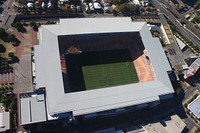 Sport stadium from above. Free public domain CC0 image.