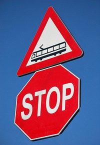 Stop sign. Free public domain CC0 photo.