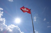 Switzerland flag. Free public domain CC0 image.