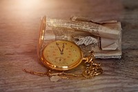 Antique pocketwatch, timepiece. Free public domain CC0 photo.