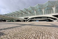 Portugal Lisbon architecture expo area. Free public domain CC0 photo.