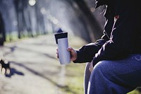 Reusable coffee mug. Free public domain CC0 photo.