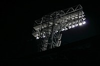 Big stadium light. Free public domain CC0 photo.