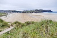 Penhale Sands, Cornwall, England. Free public domain CC0 photo.