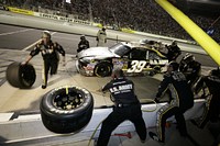 2009 Sharpie 500 Sprint Cup race at Bristol Motor Speedway, Tennessee, USA, Aug. 22, 2009.