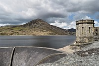 Water reservior in Northern Ireland. Free public domain CC0 image.