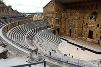 Arles Amphitheater, France photo. Free public domain CC0 image.