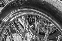 Bicycle tyre. Free public domain CC0 photo.